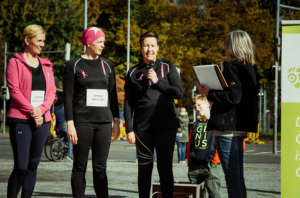 Die Pinken Zitronen sind beim Welfare-Lauf dabei