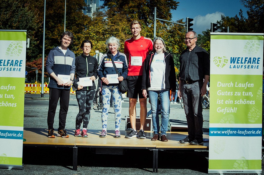 Gewinner der Welfare Laufserie 2017